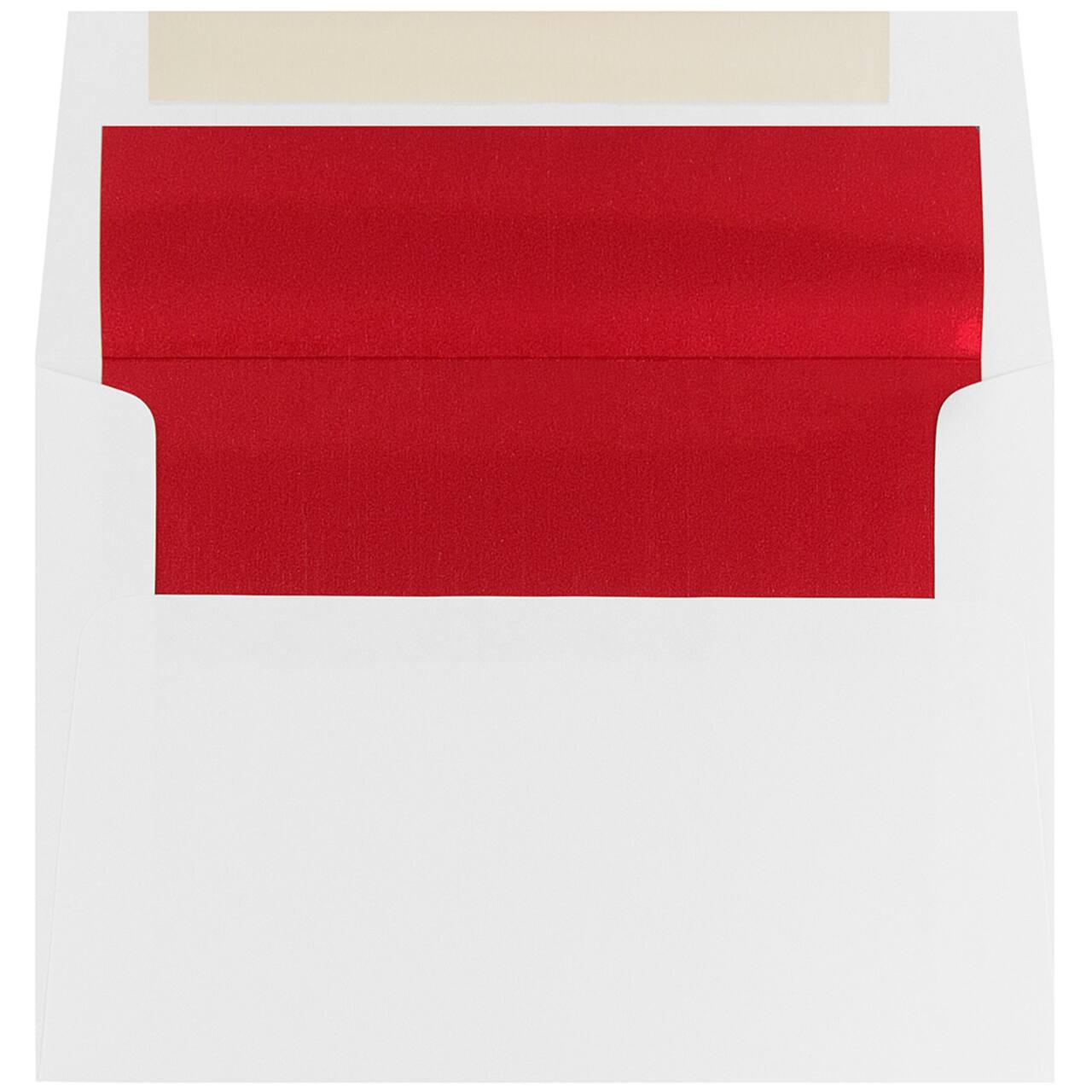 JAM Paper 4.75" x 6.5" Foil Lined Invitation Envelopes, 50ct.